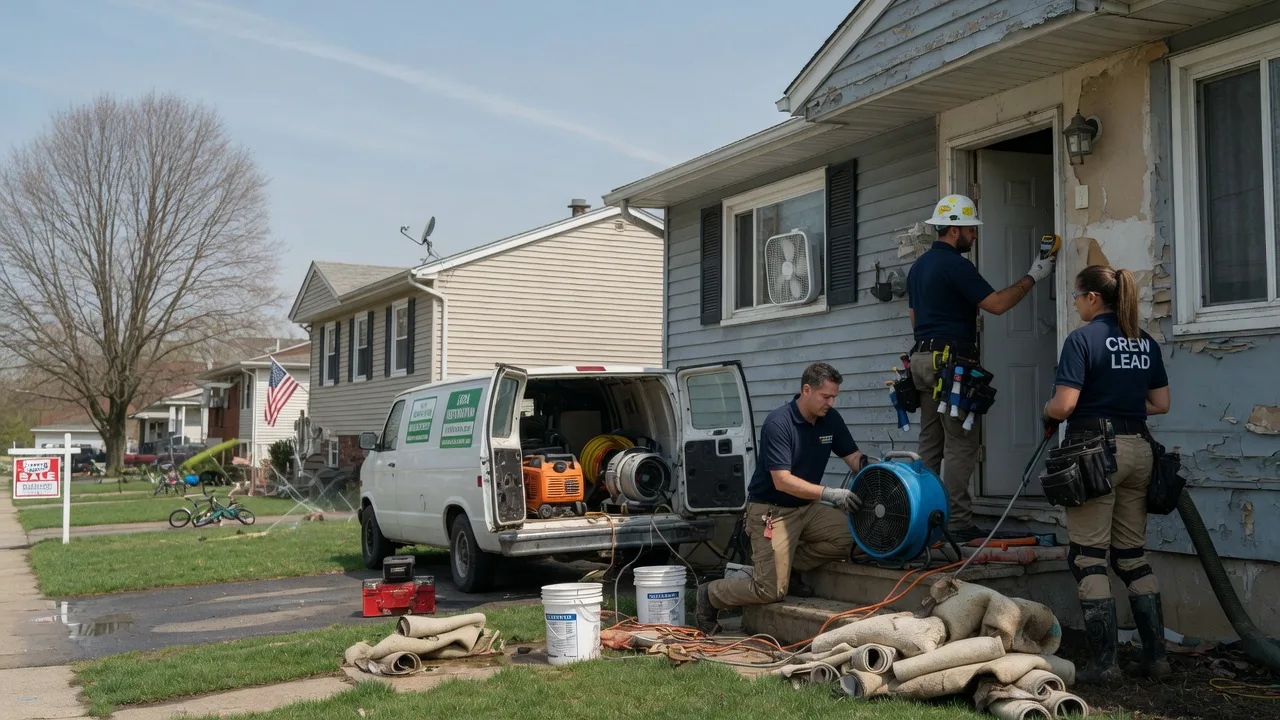 Flood Cleanup in Brilliant, OH near me